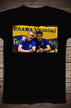 Купить футболку с фото Виды и Вукоевича